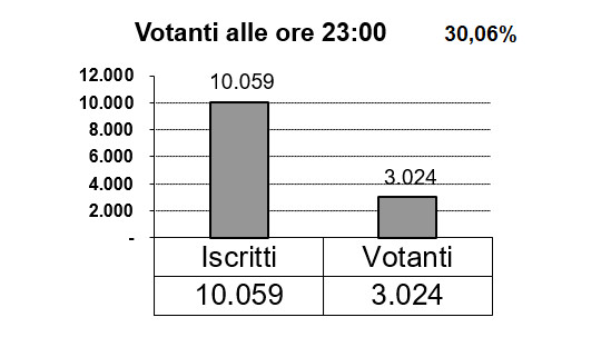 affluenza regionali 12 febbraio 2023 ore 23:00 