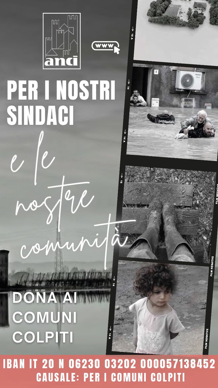 ANCI - CARD PER ALLUVIONE EMILIA ROMAGNA 2023